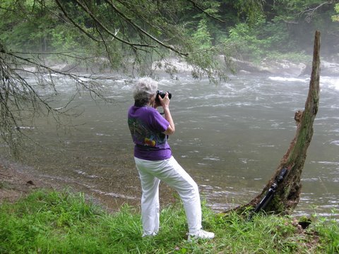 Judy at Nanthala Gorge